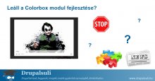 Leáll a Colorbox modul fejlesztése? | Drupalsuli